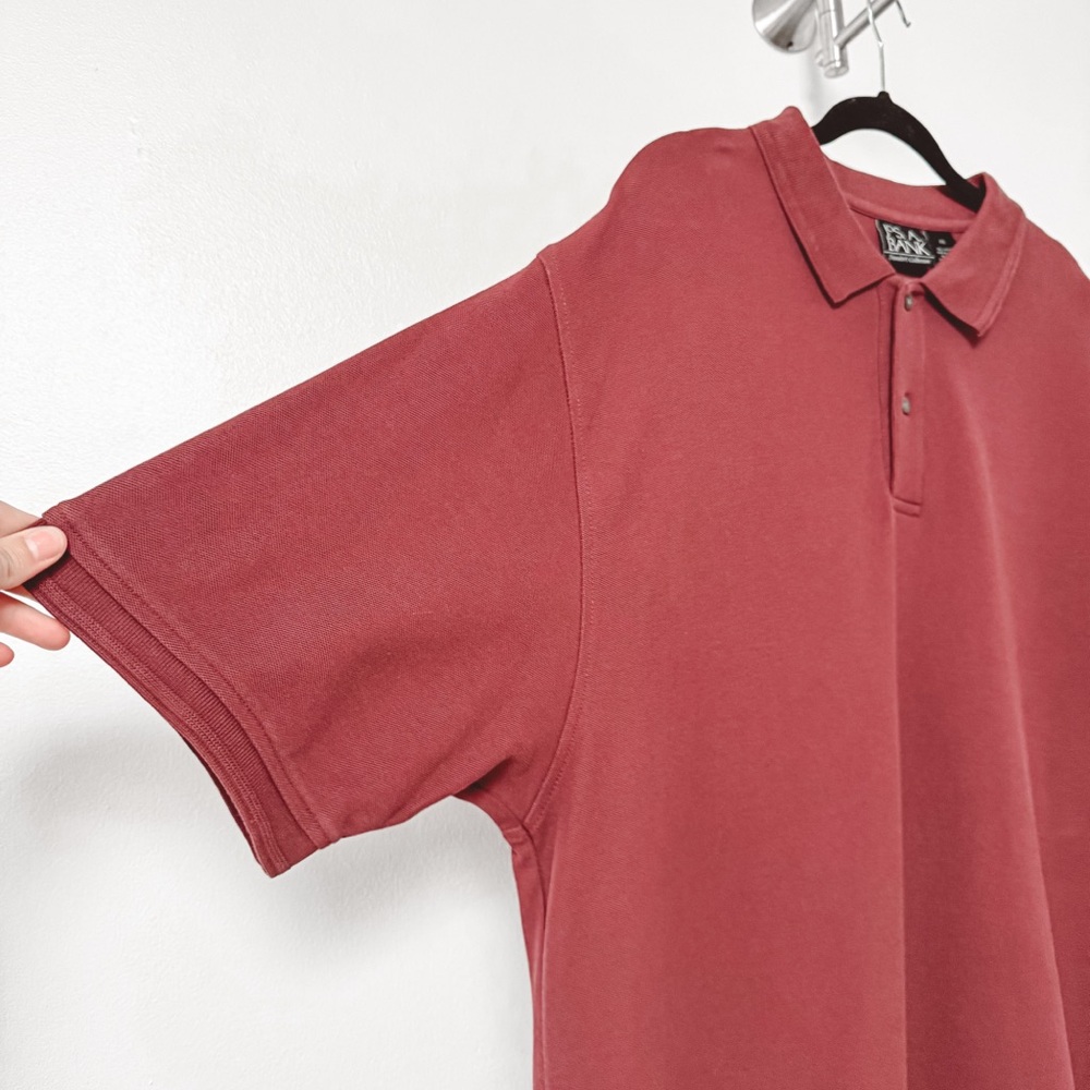 Set Of 2 Jos. A. Bank Traveler's Collection Casual Fall Short Sleeve Polos XXL - Picture 5 of 16